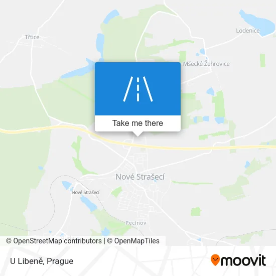 Карта U Libeně