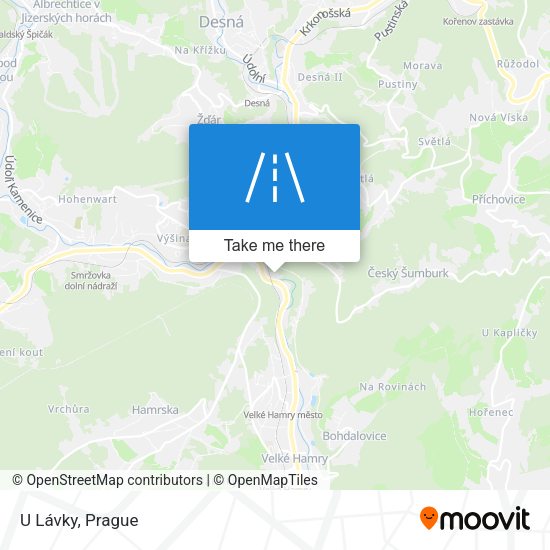 Карта U Lávky