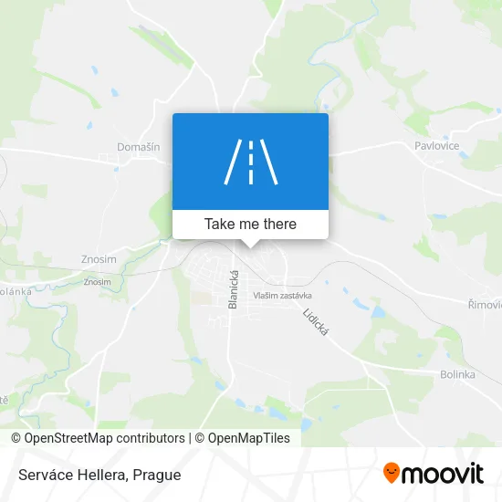 Карта Serváce Hellera