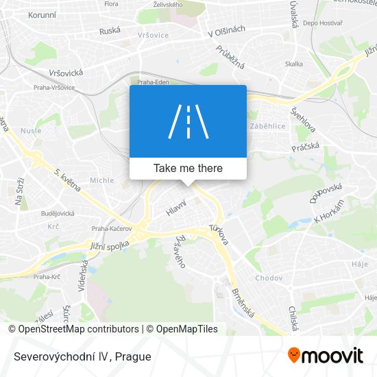 Severovýchodní Ⅳ map