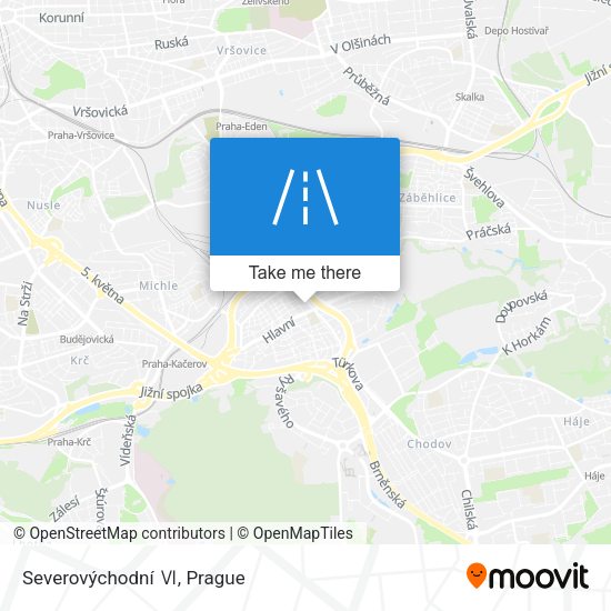 Severovýchodní Ⅵ map