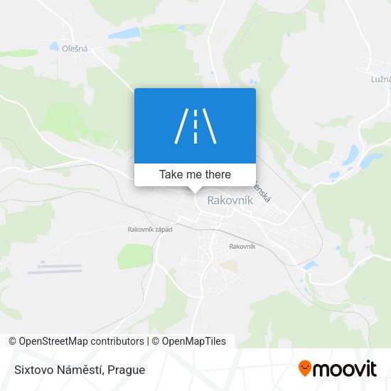 Sixtovo Náměstí map