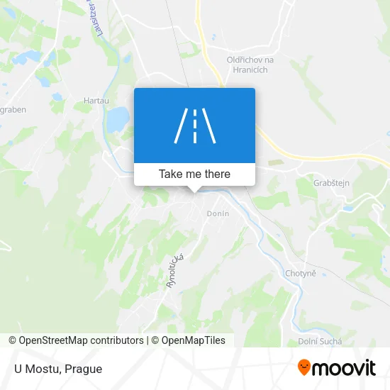 Карта U Mostu
