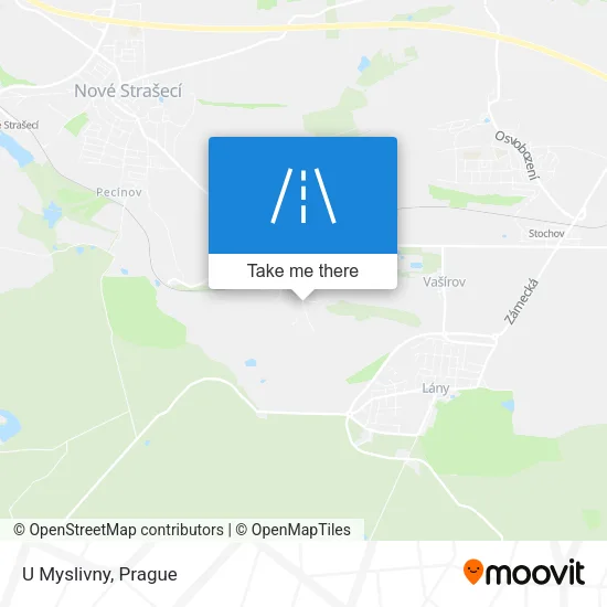 Карта U Myslivny