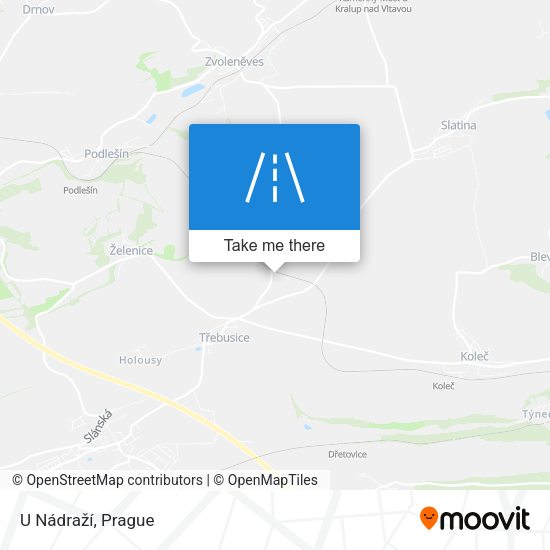 U Nádraží map