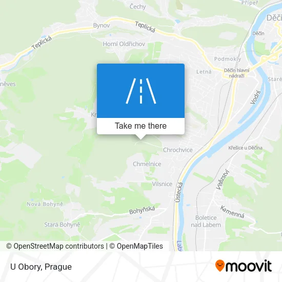 Карта U Obory