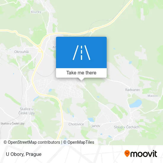 Карта U Obory