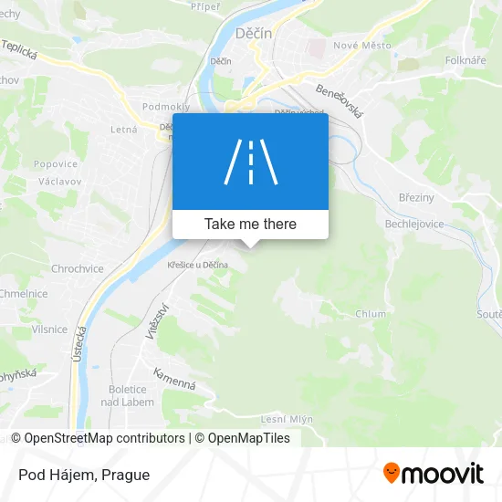 Карта Pod Hájem