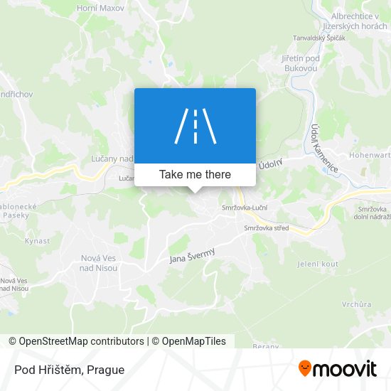 Pod Hřištěm map