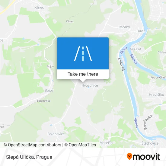 Карта Slepá Ulička