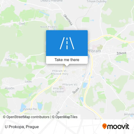 Карта U Prokopa