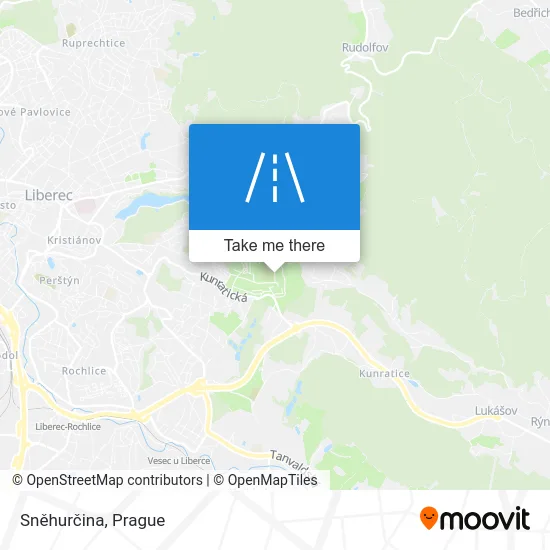 Карта Sněhurčina