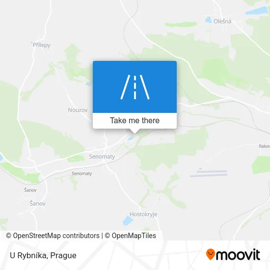 Карта U Rybníka