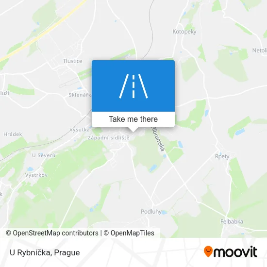 Карта U Rybníčka