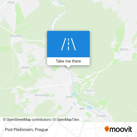 Карта Pod Plešivcem