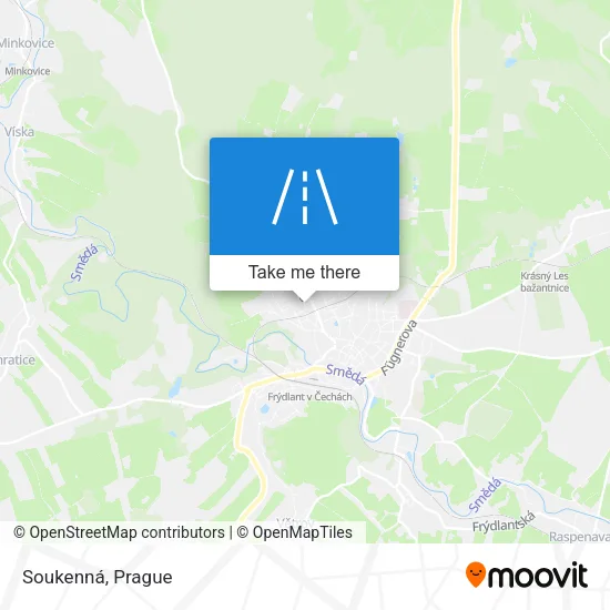 Карта Soukenná