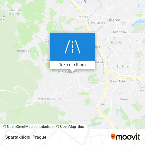 Spartakiádní map