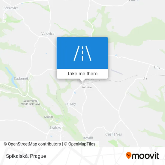 Карта Spikalská