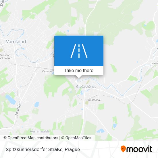 Spitzkunnersdorfer Straße map