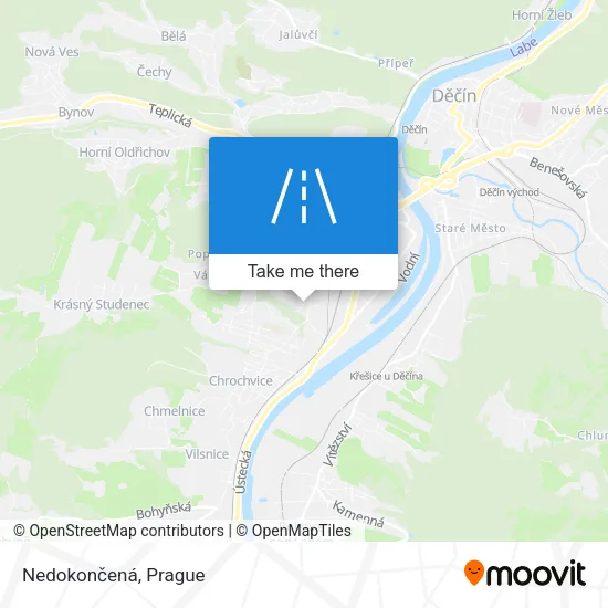 Карта Nedokončená