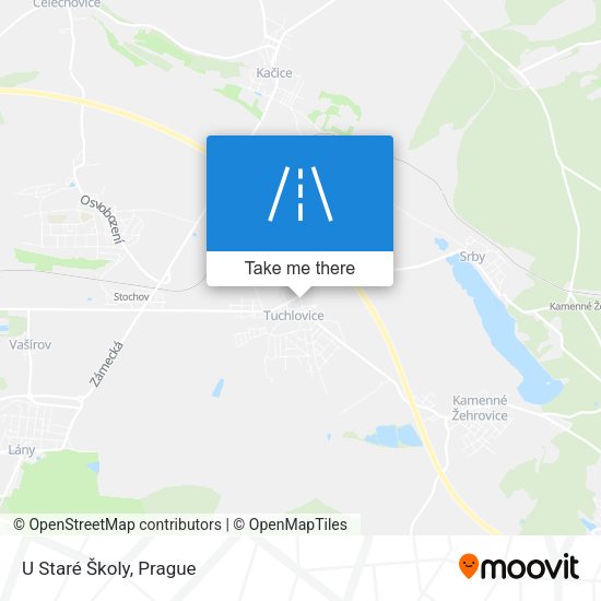 U Staré Školy map