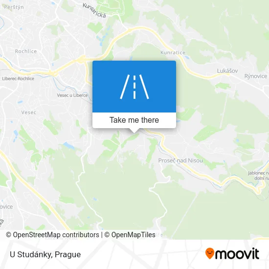 Карта U Studánky