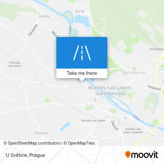 Карта U Světice