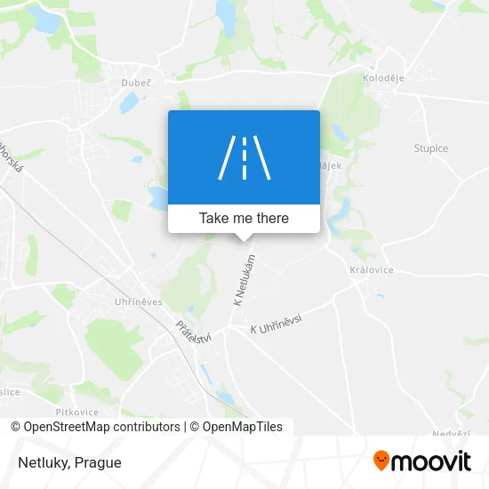 Карта Netluky