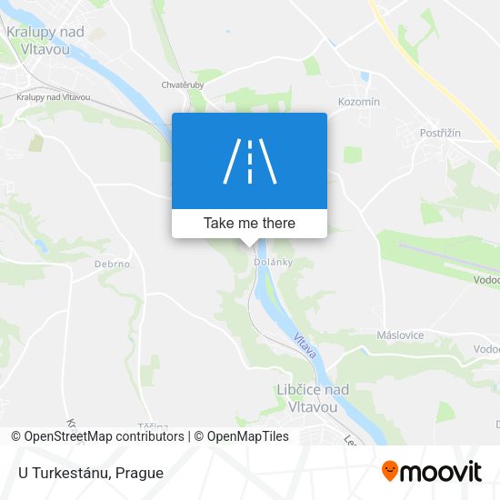 Карта U Turkestánu