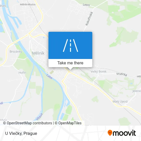Карта U Vlečky