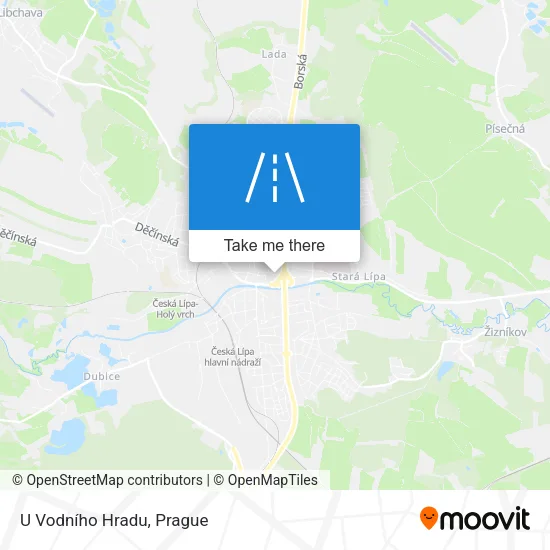 Карта U Vodního Hradu