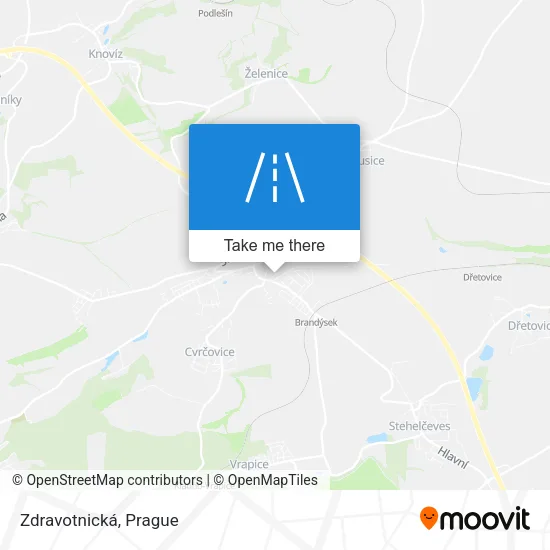 Карта Zdravotnická