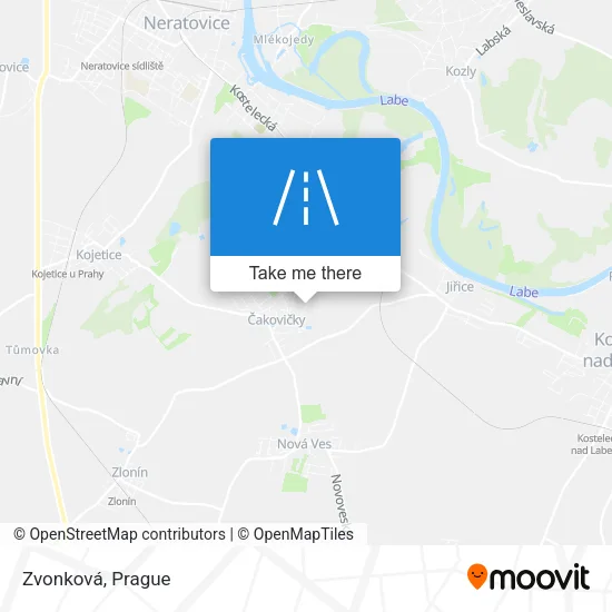 Карта Zvonková