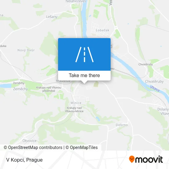 Карта V Kopci