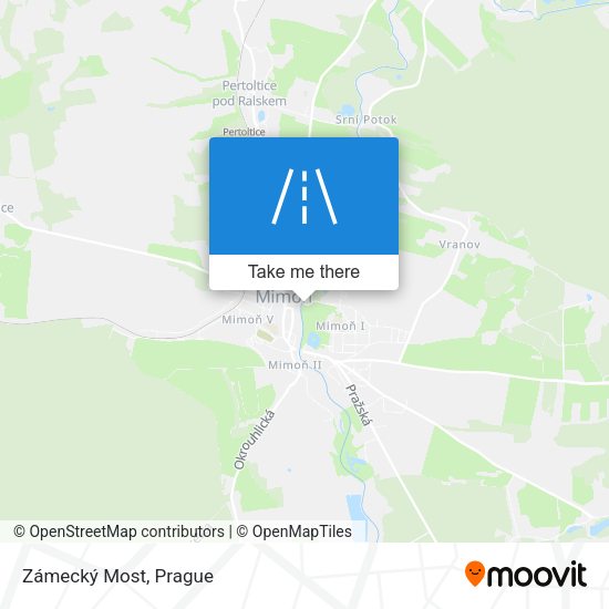 Zámecký Most map