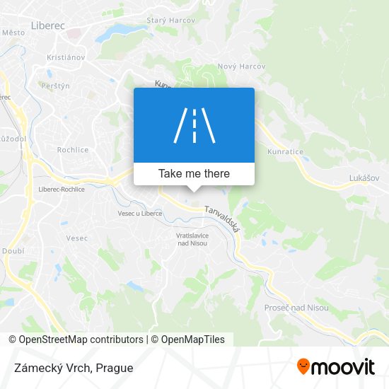 Zámecký Vrch map