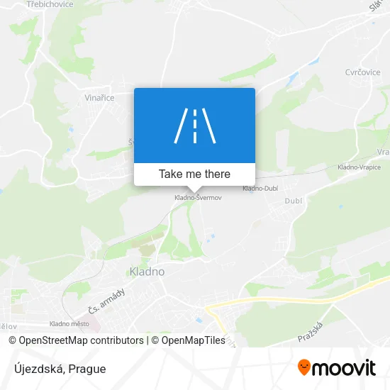 Карта Újezdská