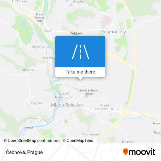 Карта Čechova
