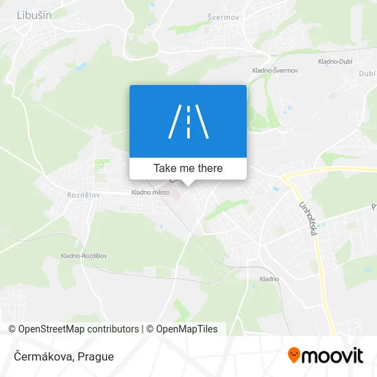 Карта Čermákova