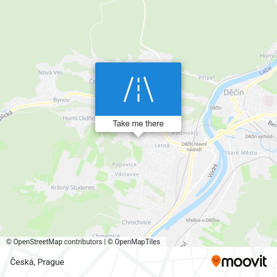 Карта Česká