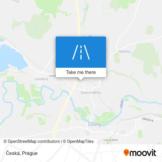 Карта Česká
