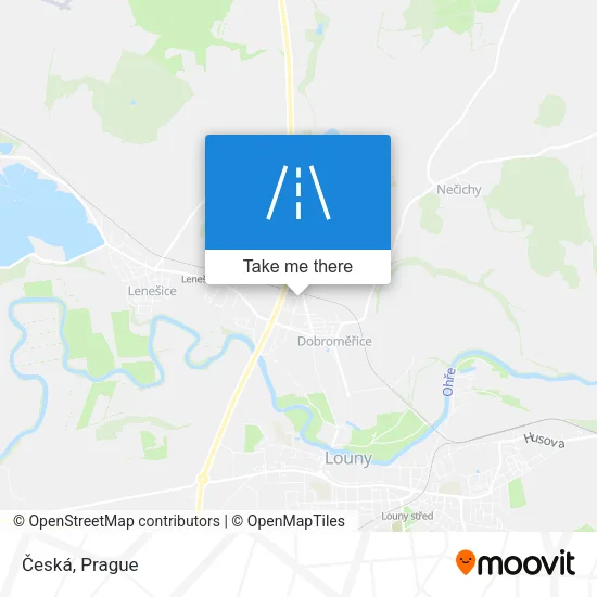 Карта Česká
