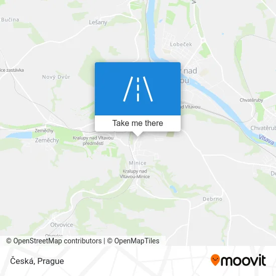 Карта Česká