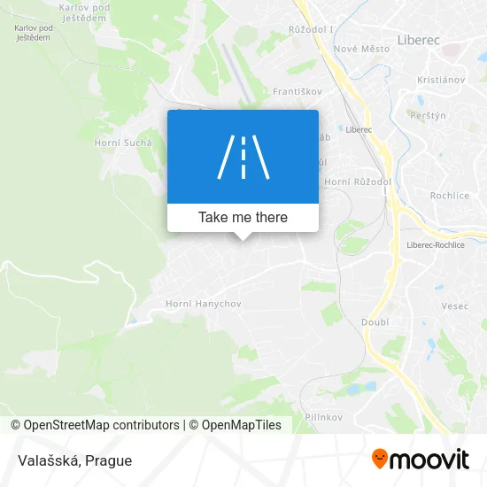 Valašská map