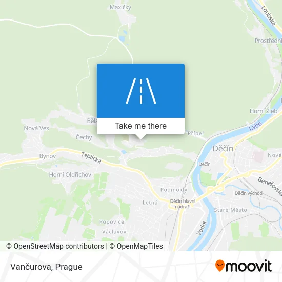 Карта Vančurova