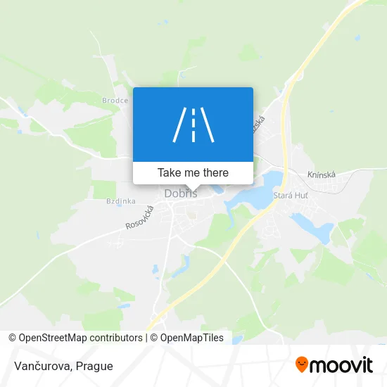 Карта Vančurova