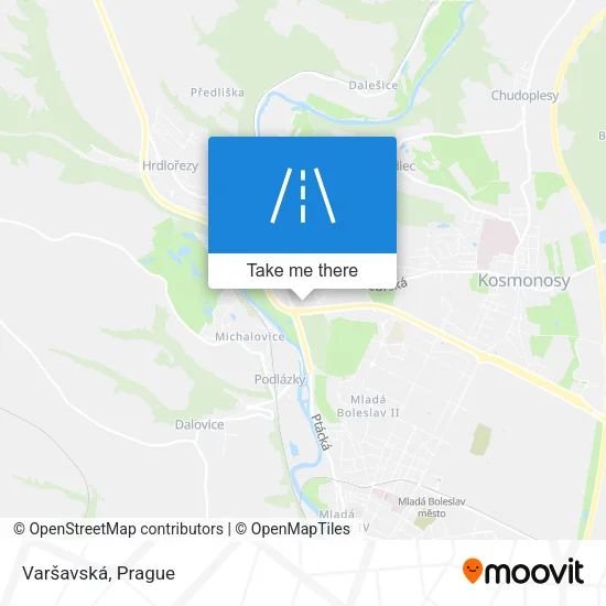 Карта Varšavská