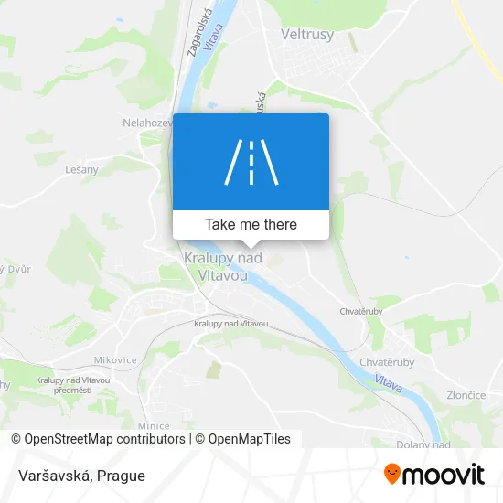 Карта Varšavská