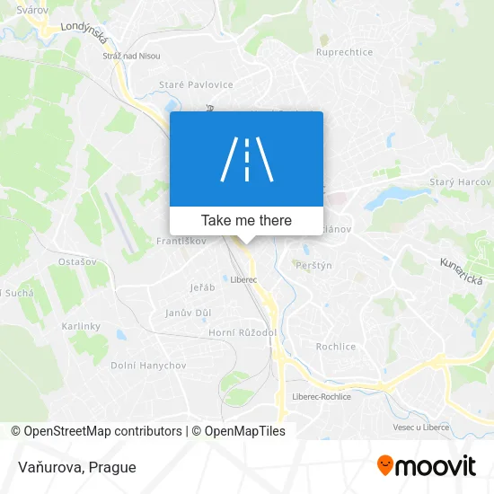 Карта Vaňurova