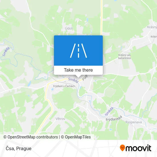 Карта Čsa